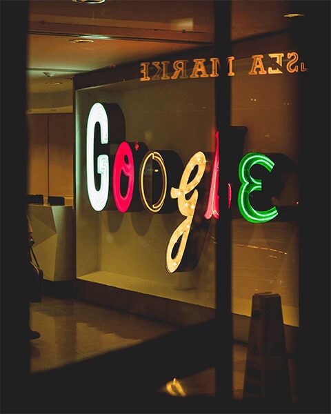 Google Headquarters New York Signage